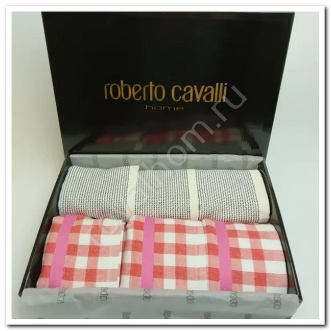 VIP Полотенца махровые Roberto Cavalli 6 шт(для кухни) №6762