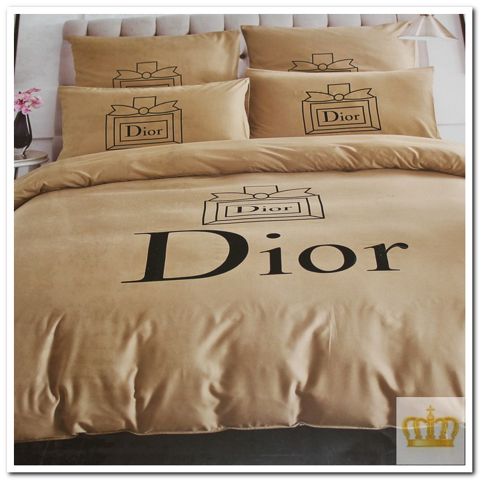 Двуспальное белье Dior ЕВРО №1312 - купить в интернет-магазине royalhom.ru