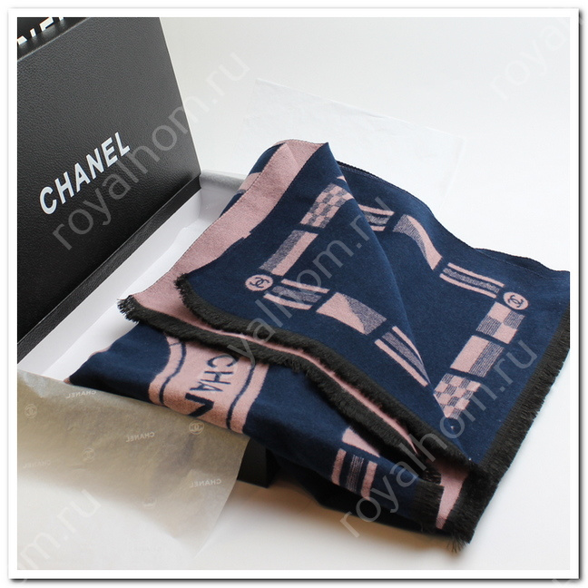 VIP Шарф кашемировый Chanel  р.70 x 180 см №5707