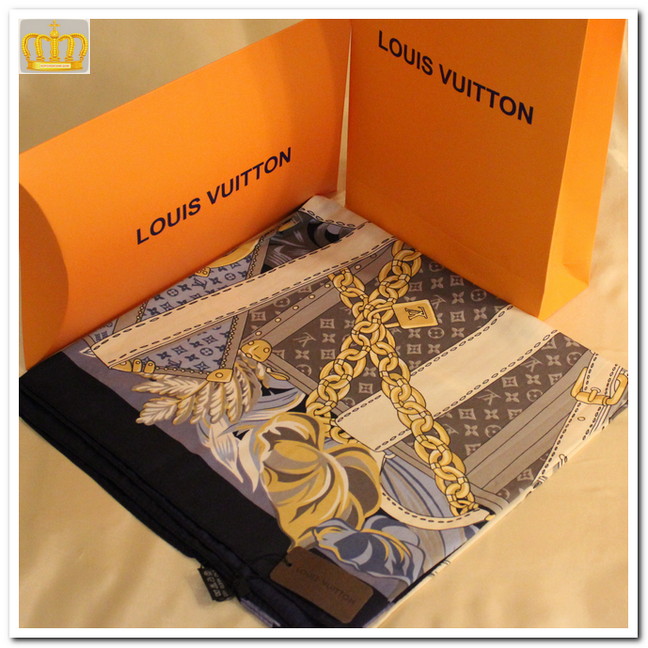 VIP Платок женский Louis Vuitton  130 x 130 №4535