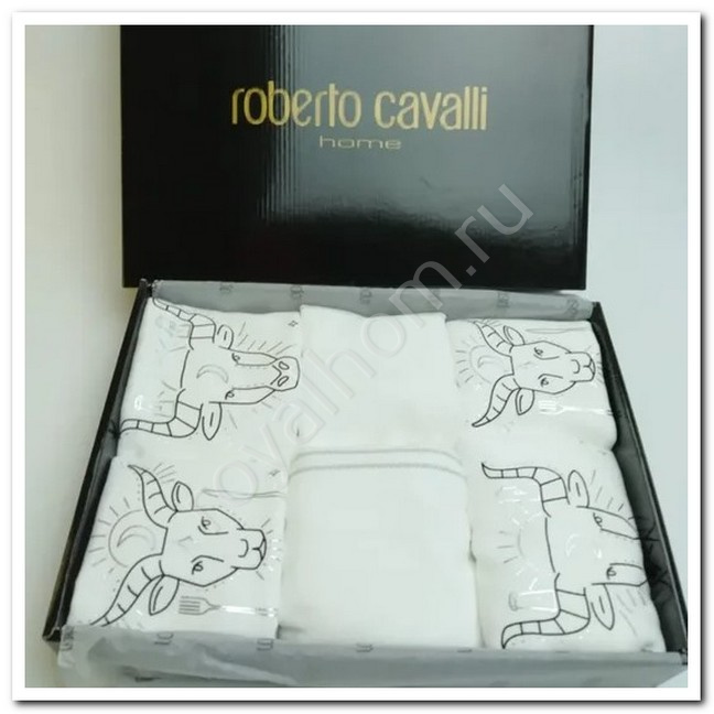 VIP Полотенца махровые Roberto Cavalli 6 шт(для кухни) №6770