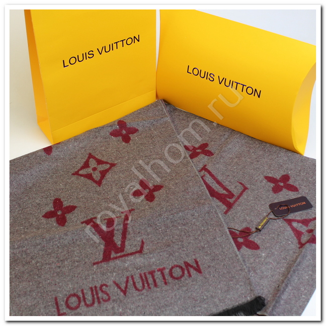 VIP мужской шарф Louis Vuitton 30 x180  №7771