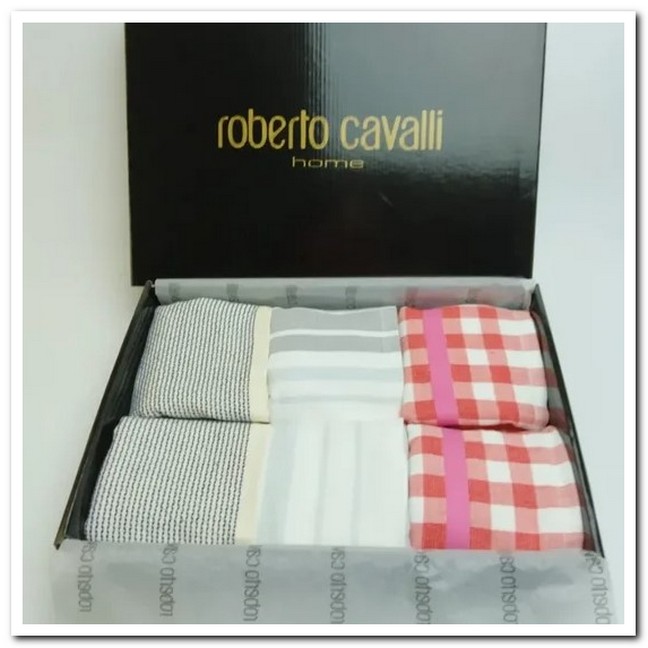 VIP Полотенца махровые Roberto Cavalli 6 шт(для кухни) №6764