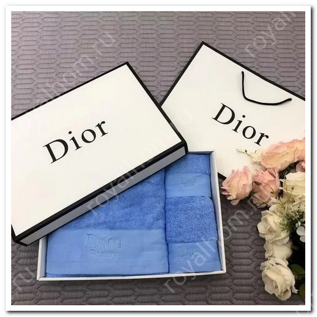 Набор полотенец  Dior 3 шт №7643