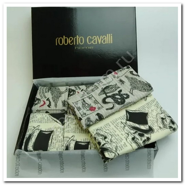 VIP Полотенца махровые Roberto Cavalli 6 шт(для кухни) №6768