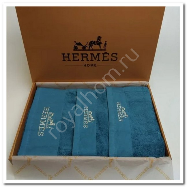VIP Полотенце махровое Hermes 3 шт №4262