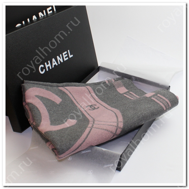 VIP Шарф кашемировый Chanel  р.70 x 180 см №5703