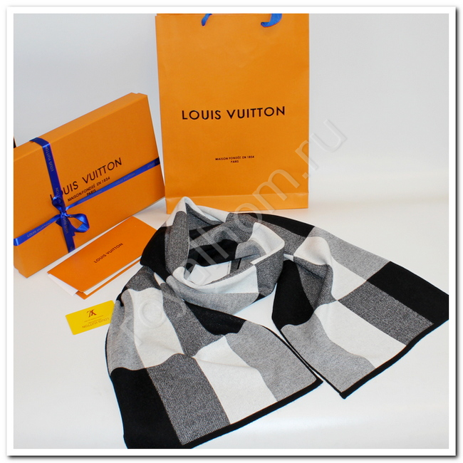 VIP Шарф кашемировый Louis Vuitton р.30 x 180 см №9729