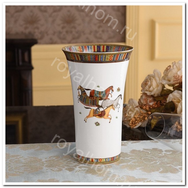 Ваза Hermes для цветов №11087 – элитный фарфор 