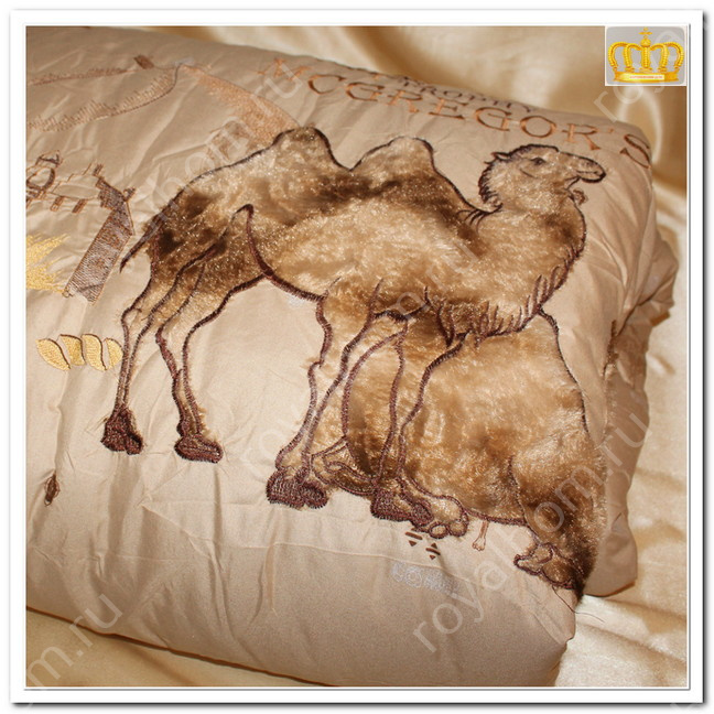 VIP Одеяло,матрац,2 подушки из верблюжьей шерсти Евро №5362