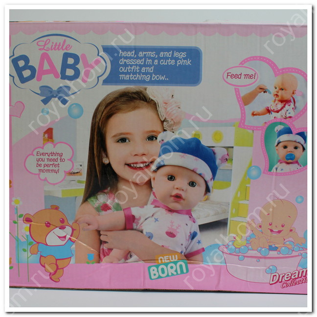 Кукла "Baby" интерактивный 35 см  №5318
