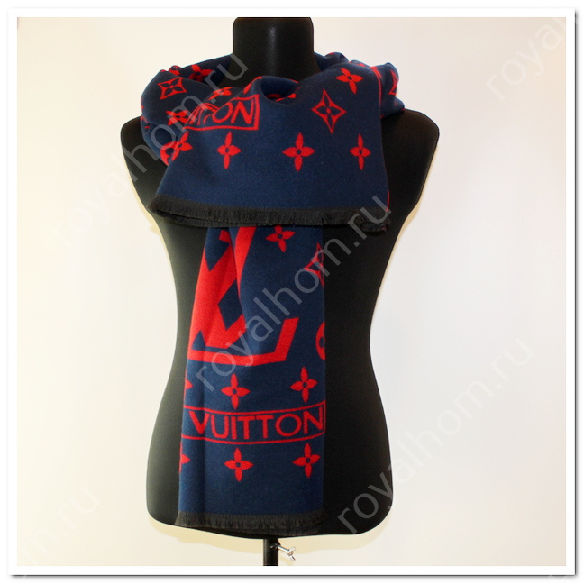 VIP Шарф кашемировый Louis Vuitton р.70 x 180 см №5712