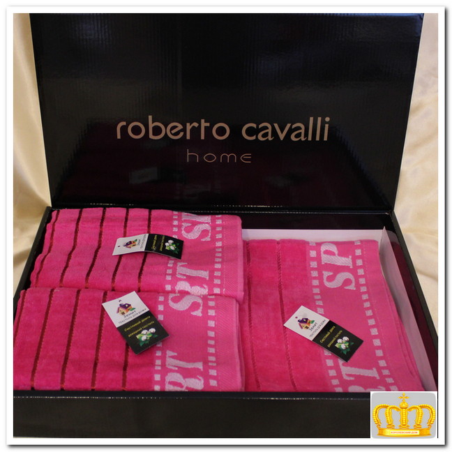 Полотенце махровые  Roberto Cavalli 3 шт №2610