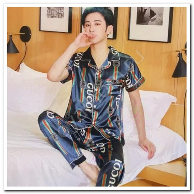 Пижама мужская Gucci размер 50 №7739