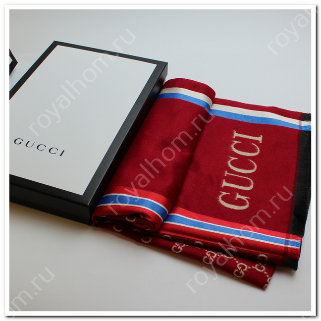 VIP мужской шарф GUCCI р.70 x 180 см №5682