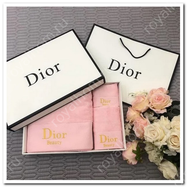 Набор полотенец  Dior 3 шт №7341