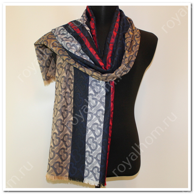 VIP мужской шарф BURBERRY 70 x 180 см №5674