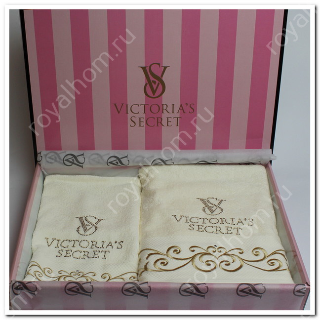 VIP Полотенца махровые Victoria’s Secret 2 шт №5289