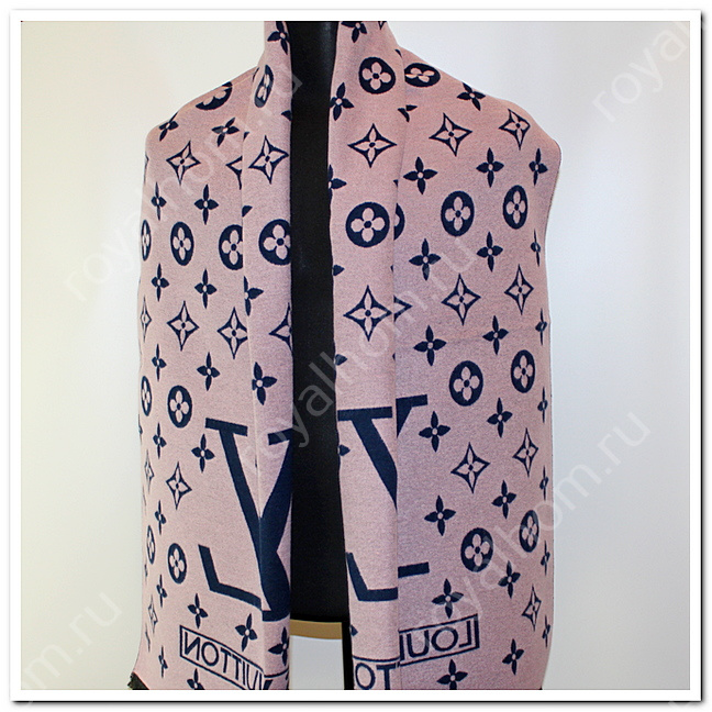 VIP Шарф кашемировый Louis Vuitton р.70 x 180 см №5714