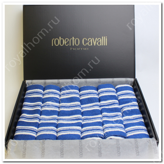 Полотенца махровые Roberto Cavalli 6 шт(40х70 см) №7365