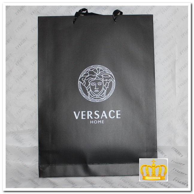 VIP Двуспальное постельное белье Евро Versace №1950