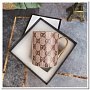 Кружка в стиле Gucci с фирменным узором и золотой ручкой №11167