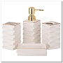 Набор для ванной комнаты 4 предмета №8438