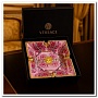 Пепельница Versace фарфоровая 20×20 см в подарочной коробке №11180