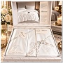 VIP постельное белье Blumarine Cristal, белое евро №11866