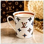Кружка в стиле Louis Vuitton фарфор № 11516