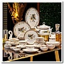 VIP Фарфоровый столовый сервиз Hermes 52 пред.№11835