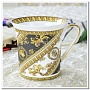 Фарфоровая кружка  Versace 400 мл в брендовой коробке 1 шт  №10866