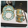 Набор Чайных (кофейных) пар Versace 200 мл №10164