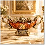 Декоративная фруктовница с золотым декором, 41 см N11765